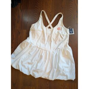 Roller Rabbit Target White New Athletic Dress Bubble Skort 2X Pickleball Tennis